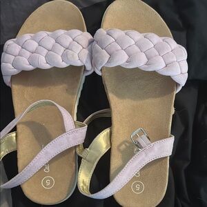 Cat & Jack Purple Braided Sandals